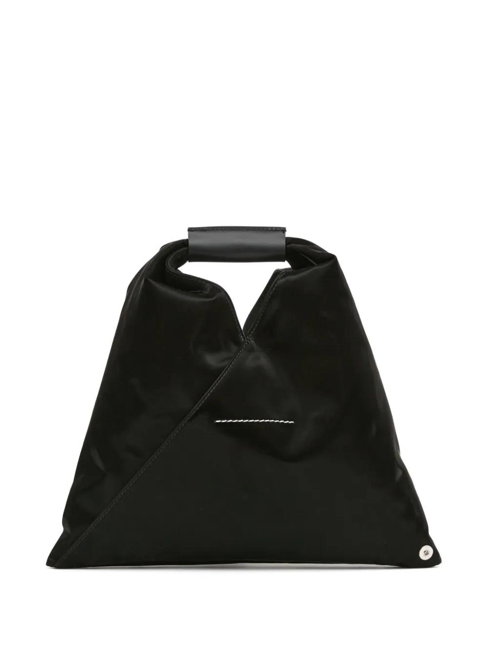 Bolso MM6 Mini Japanese Satin Handbag Negro