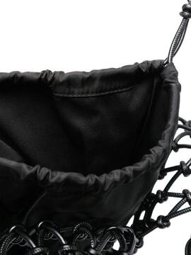 Bolso MSGM Net Medium Tote Negro