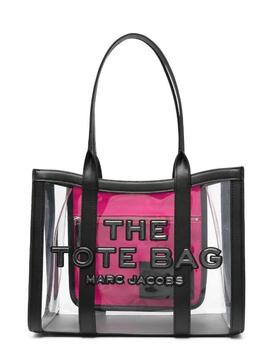 Bolso Marc Jacobs The Medium Tote Clear Negro