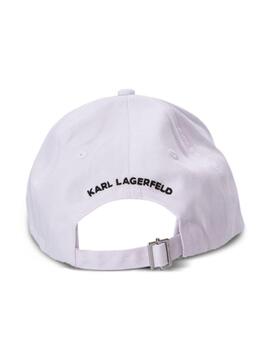 Gorra Karl Lagerfeld K/Ikonik 2.0 Choupette Blanca