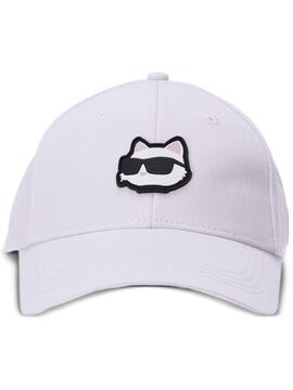 Gorra Karl Lagerfeld K/Ikonik 2.0 Choupette Blanca