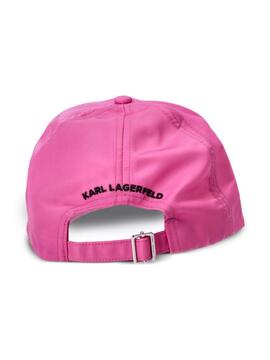 Gorra Karl Lagerfeld K/Ikonik 2.0 Choup Cap Rosa