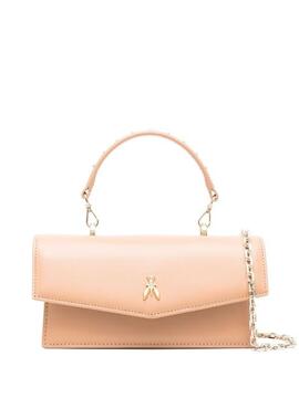 Bolso Patrizia Pepe Fly Bamby Piel Pompei Beige