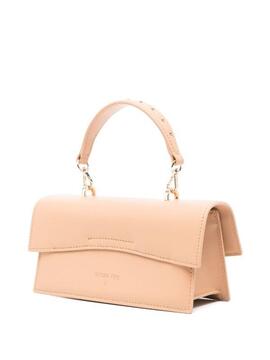 Bolso Patrizia Pepe Fly Bamby Piel Pompei Beige