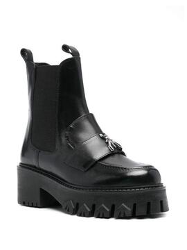 Botines Patrizia Pepe Stivale Beatles Negros