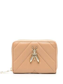 Cartera Pequeña Patrizia Pepe Piel Pompei Beige