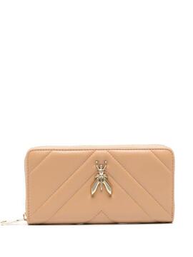 Cartera Grande Patrizia Pepe Piel Pompei Beige