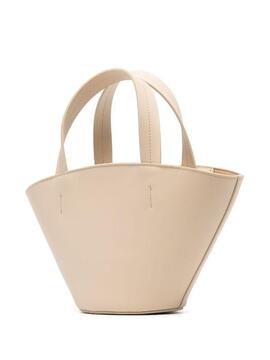 Bolso Patrizia Pepe Minimal City Pequeño Beige