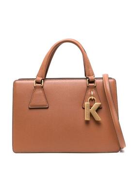 Bolso Karl Lagerfeld K/Lock MD Top Handle Marrón