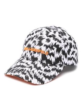 Gorra Karl Lagerfeld K/Zebra Cap Blanca y Negra