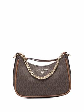 Bolso Michael Kors Chain Pochette Marrón