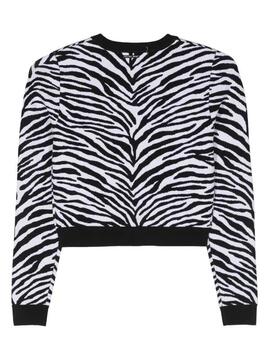 Chaqueta Michael Kors Zebra Spine Zip