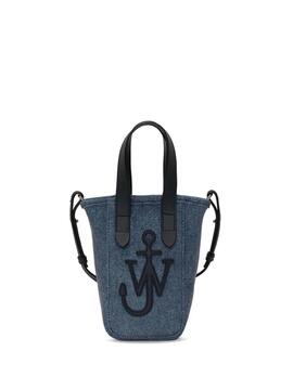 Bolso JW Anderson Mini Belt Tote Pouch Denim