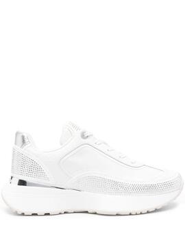 Sneaker Michael Kors Ari Trainer Strass Blanca