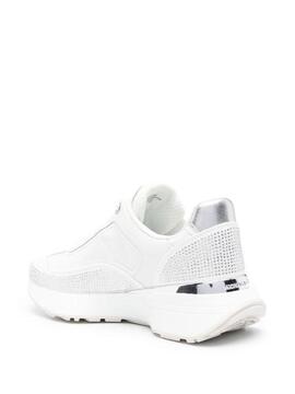 Sneaker Michael Kors Ari Trainer Strass Blanca