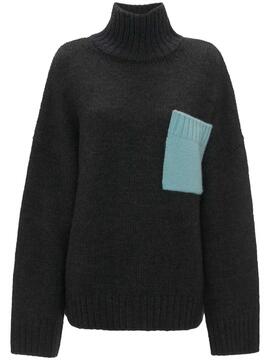 Jersey JW Anderson Patch Pocket Turtleneck Jumper