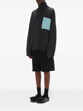 Jersey JW Anderson Patch Pocket Turtleneck Jumper