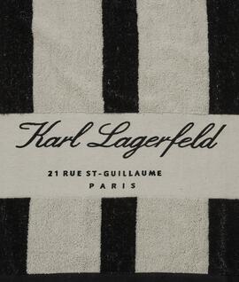 Toalla Karl Lagerfeld Hotel Karl Beach Stripe Towe