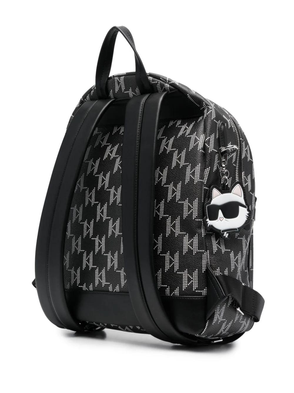 Mochila Karl Lagerfeld Monogram CC Backpack
