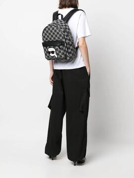 Mochila Karl Lagerfeld Monogram CC Backpack