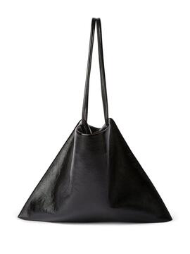 Bolso MSGM Naplak Tea Bag Medium Negro