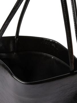 Bolso MSGM Naplak Tea Bag Medium Negro