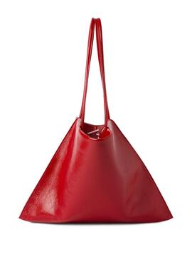 Bolso MSGM Naplak Tea Bag Medium Rojo