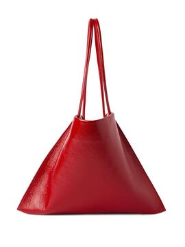 Bolso MSGM Naplak Tea Bag Medium Rojo