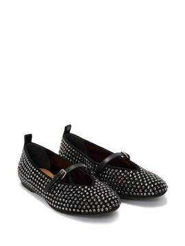 Bailarina JW Anderson Strass Ballerina Negra