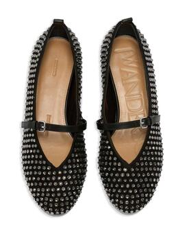 Bailarina JW Anderson Strass Ballerina Negra