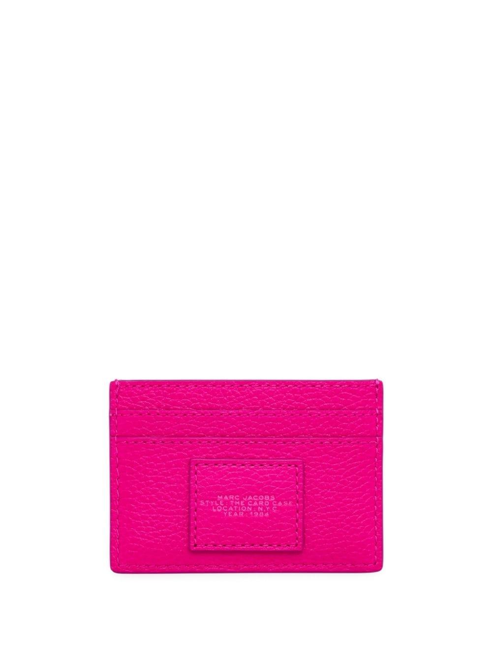 Tarjetero Marc Jacobs The Card Case Hot Pink Rosa
