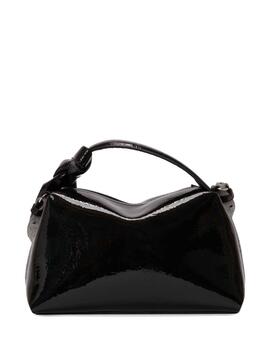 Bolso JW Anderson Corner Bag Efecto Charol Negro