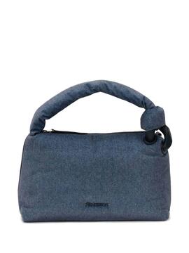 Bolso JW Anderson Puffy Corner Bag Efecto Denim