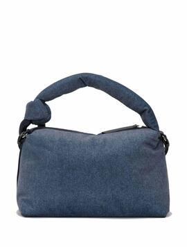 Bolso JW Anderson Puffy Corner Bag Efecto Denim