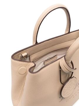 Bolso Karl Lagerfeld Hotel Karl Satchel Beige