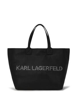 Bolso Karl Lagerfeld K/March Large Tote Negro