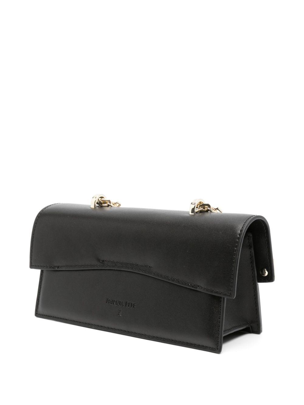 Bolso Patrizia Pepe Fly Bamby Marble Gold Negro