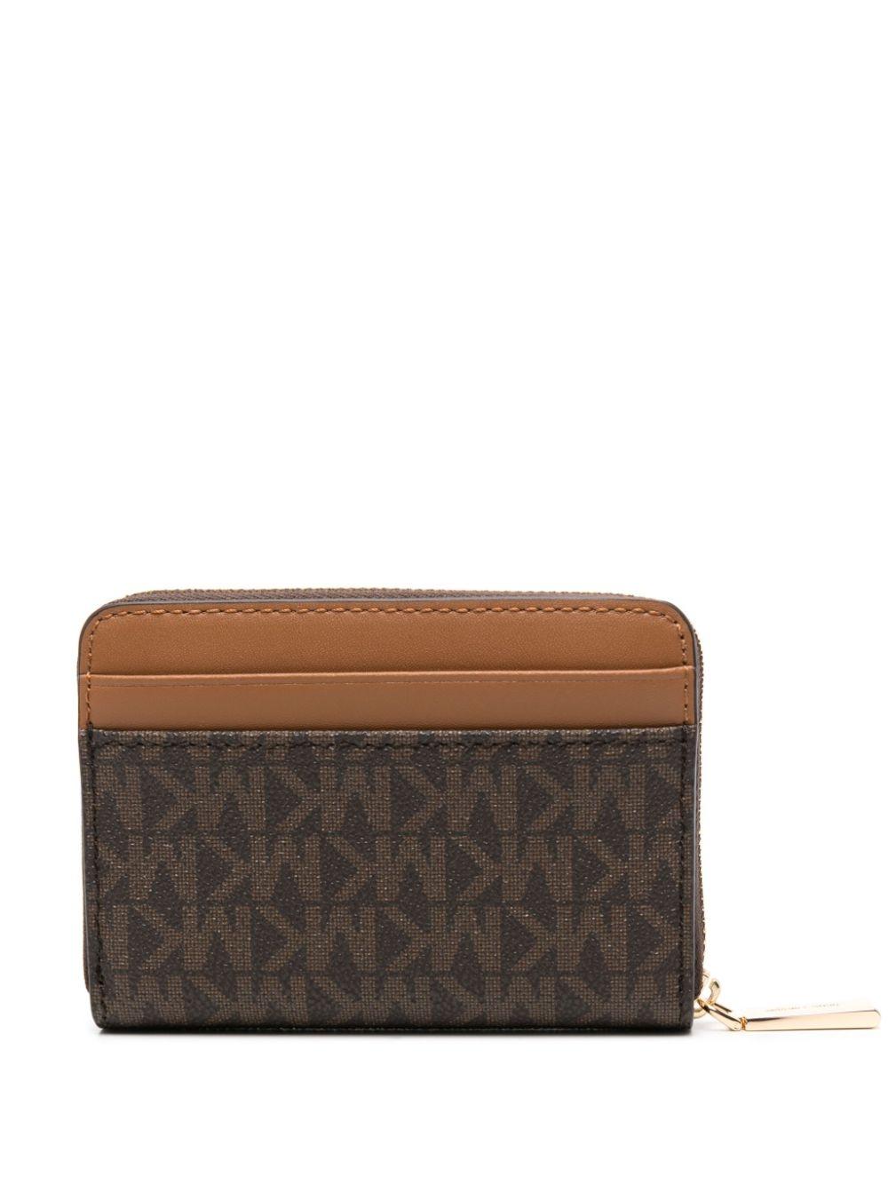 Cartera Michael Kors Jet Set Coin Card Case Marrón