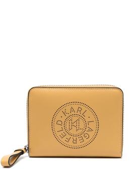 Cartera Karl Lagerfeld K/Circle Perforated Ocre