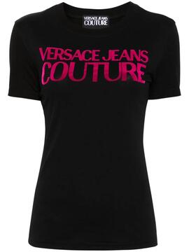 Camiseta Versace Jeans Couture Logo Terciopelo