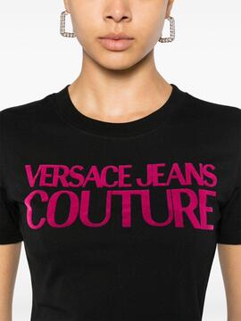 Camiseta Versace Jeans Couture Logo Terciopelo