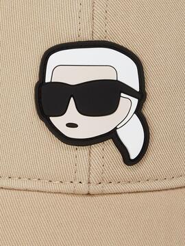 Gorra Karl Lagerfeld K/Ikonik 2.0 Beige