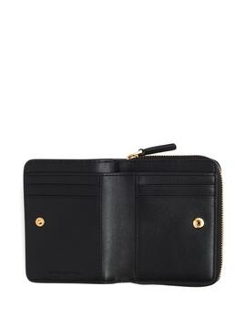 Cartera Marc Jacobs The Mini Compact Wallet Negra