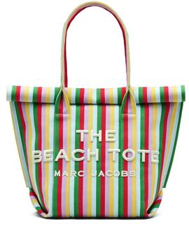 Bolso Marc Jacobs The Beach Tote Rayas Wisteria