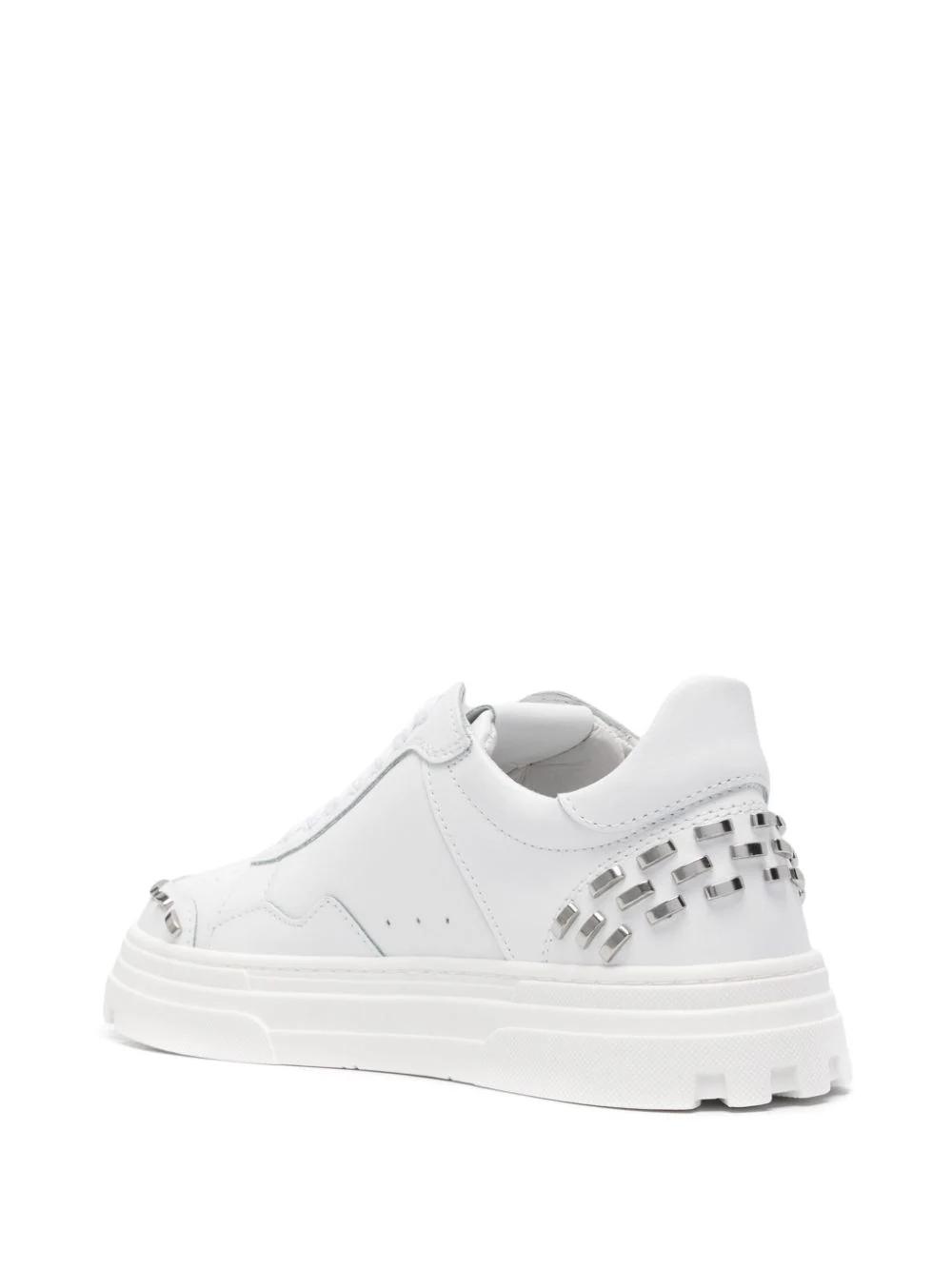 Sneaker Patrizia Pepe Let Me Fly Studs Blanca