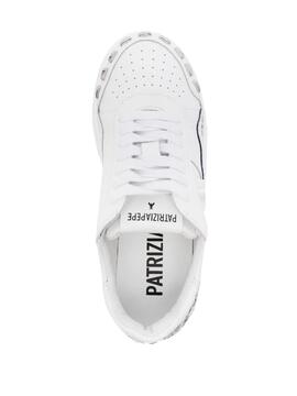 Sneaker Patrizia Pepe Let Me Fly Studs Blanca