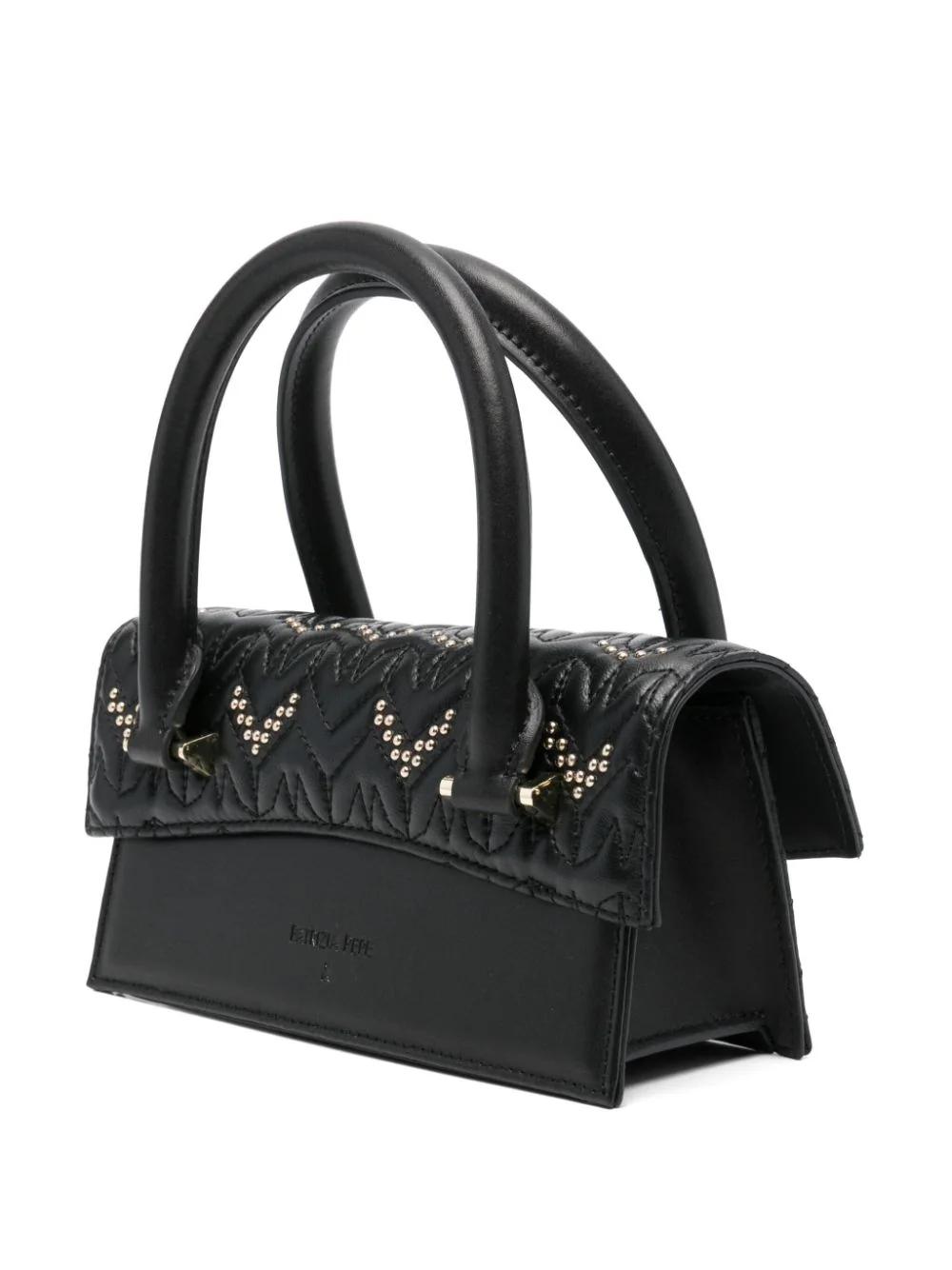 Bolso Patrizia Pepe Fly Bamby Quilted Negro