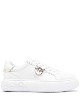 Sneaker Pinko Yoko 01 Mirror White Blanca Plateado