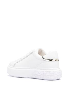 Sneaker Pinko Yoko 01 Mirror White Blanca Plateado