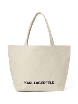 Bolso Karl Lagerfeld K/Ikonik 2.0 K&C Canvas Tote